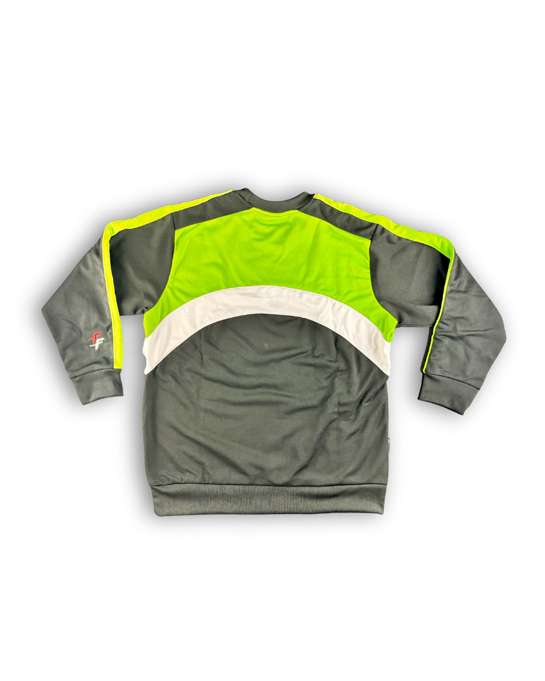 sweatshirt back in green from brand called fossfour