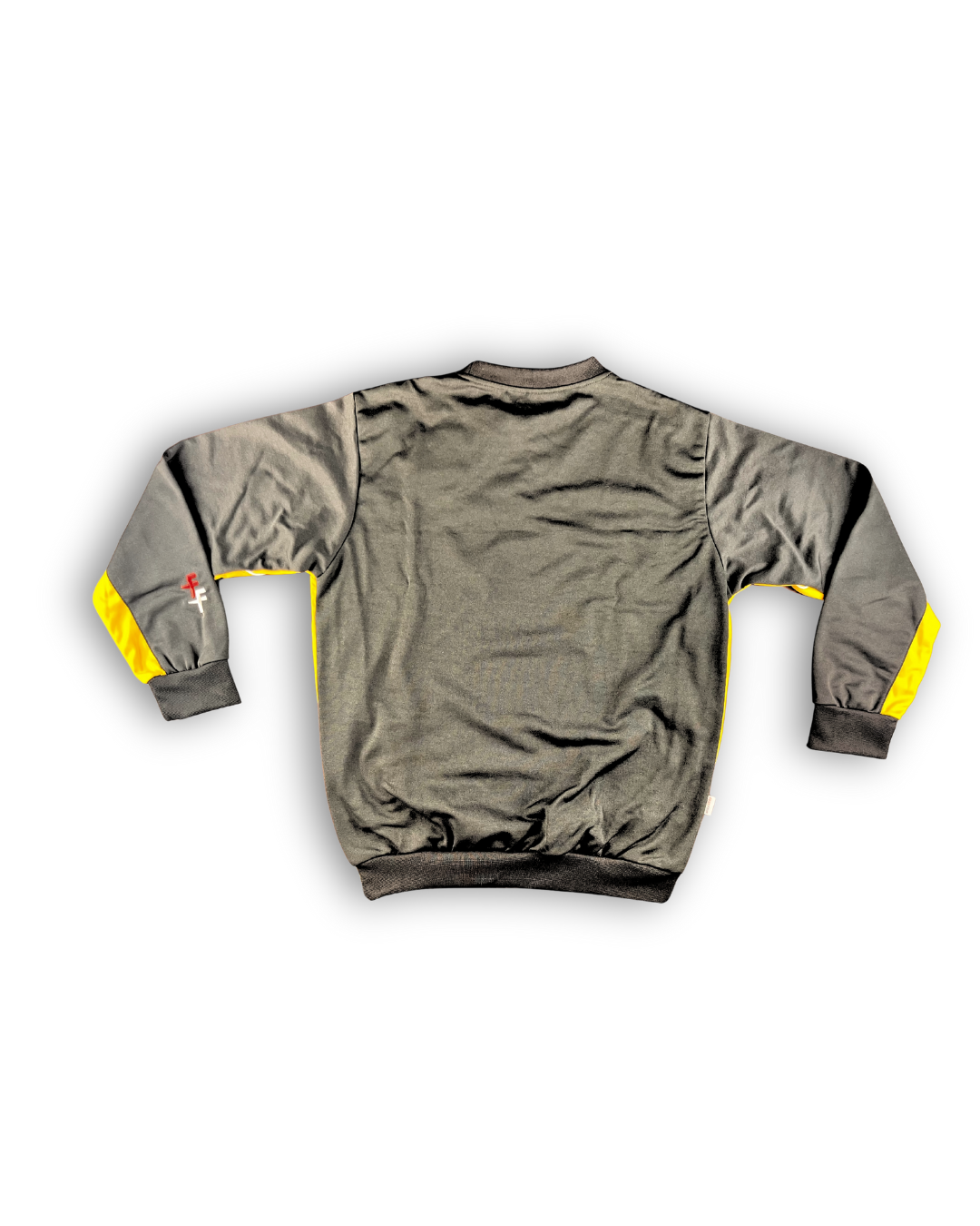 sweatshirt polyester sport freizeit schwarz gelb weiß männer sportkleidung 