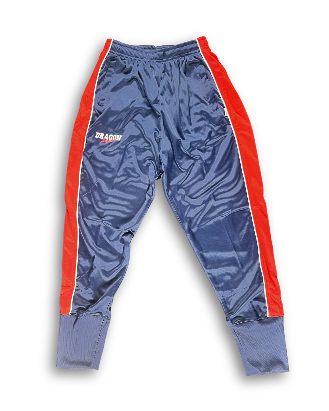 hose training freizeit männer sportkleidung rot blau dragon sport