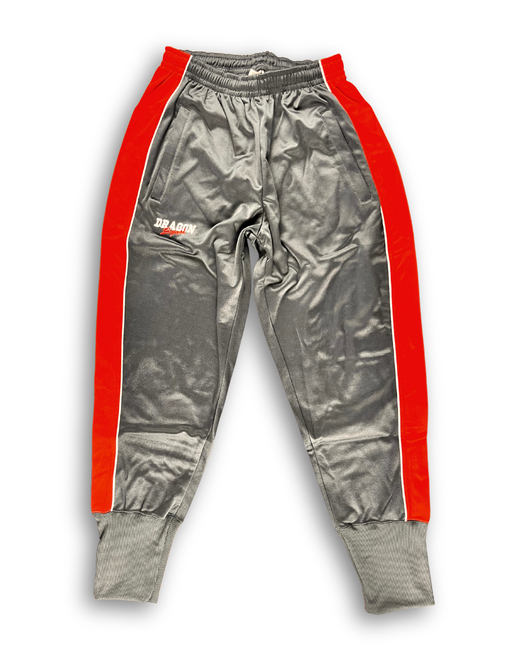 vordere ansicht hose für joggen und training retro männer sportkleidung