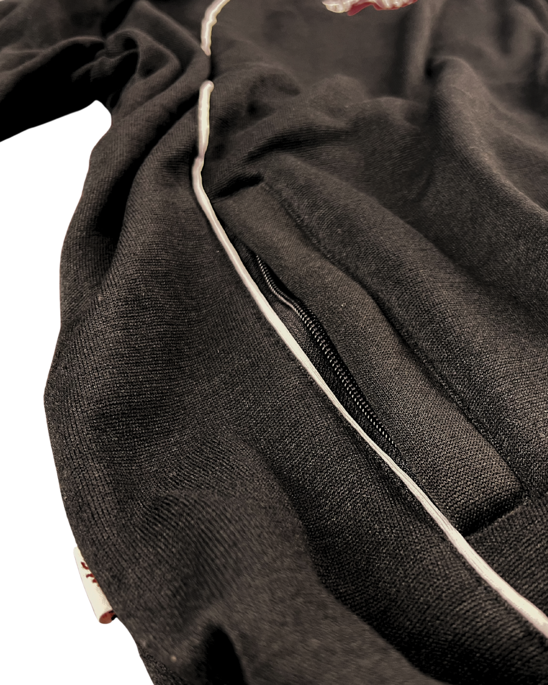 nahaufnahme jacke schwarz retro outlet günstig 