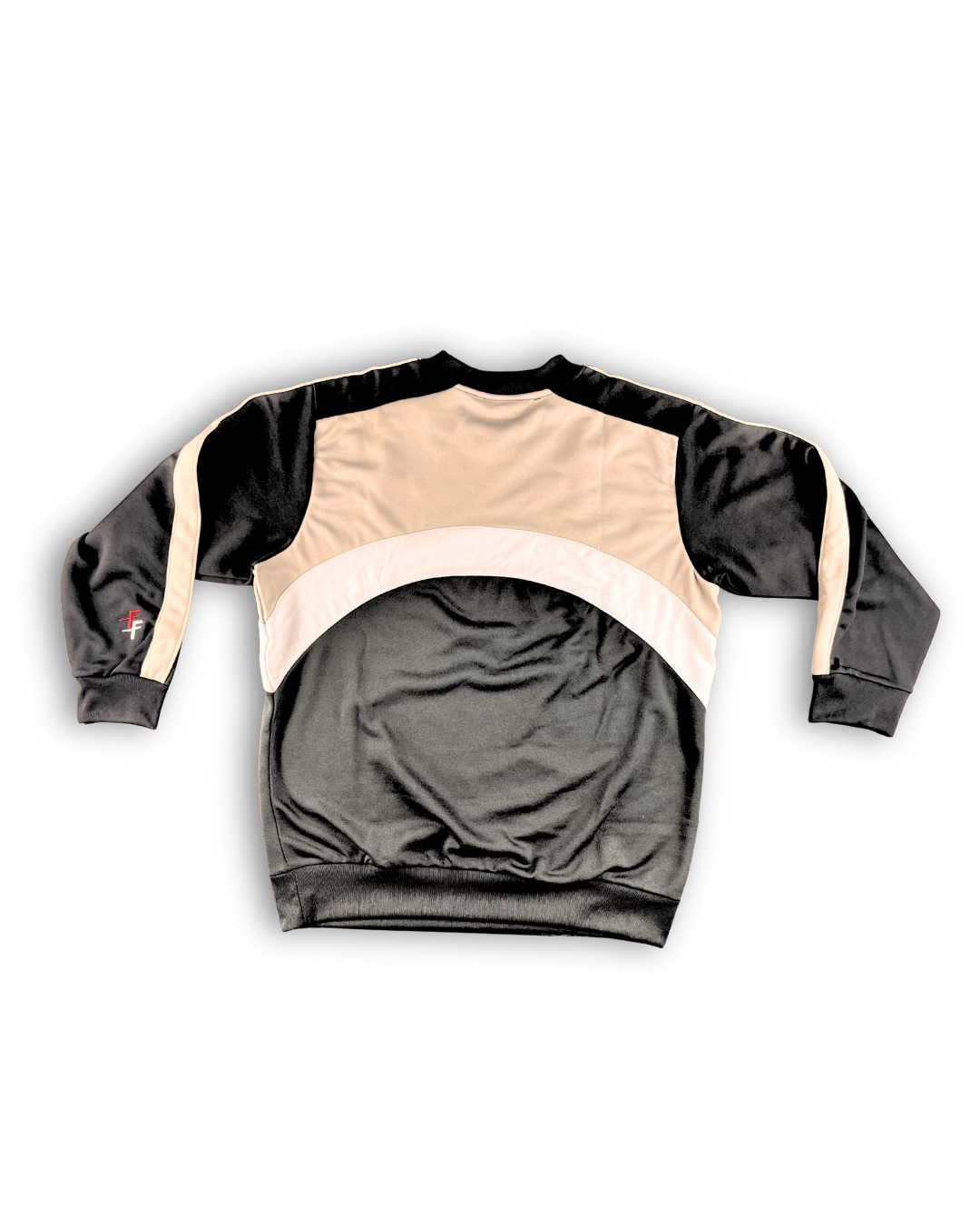 rückseite produkt sweatshirt fossfour schwarz weiß grau günstig onlineshop sportkleidung