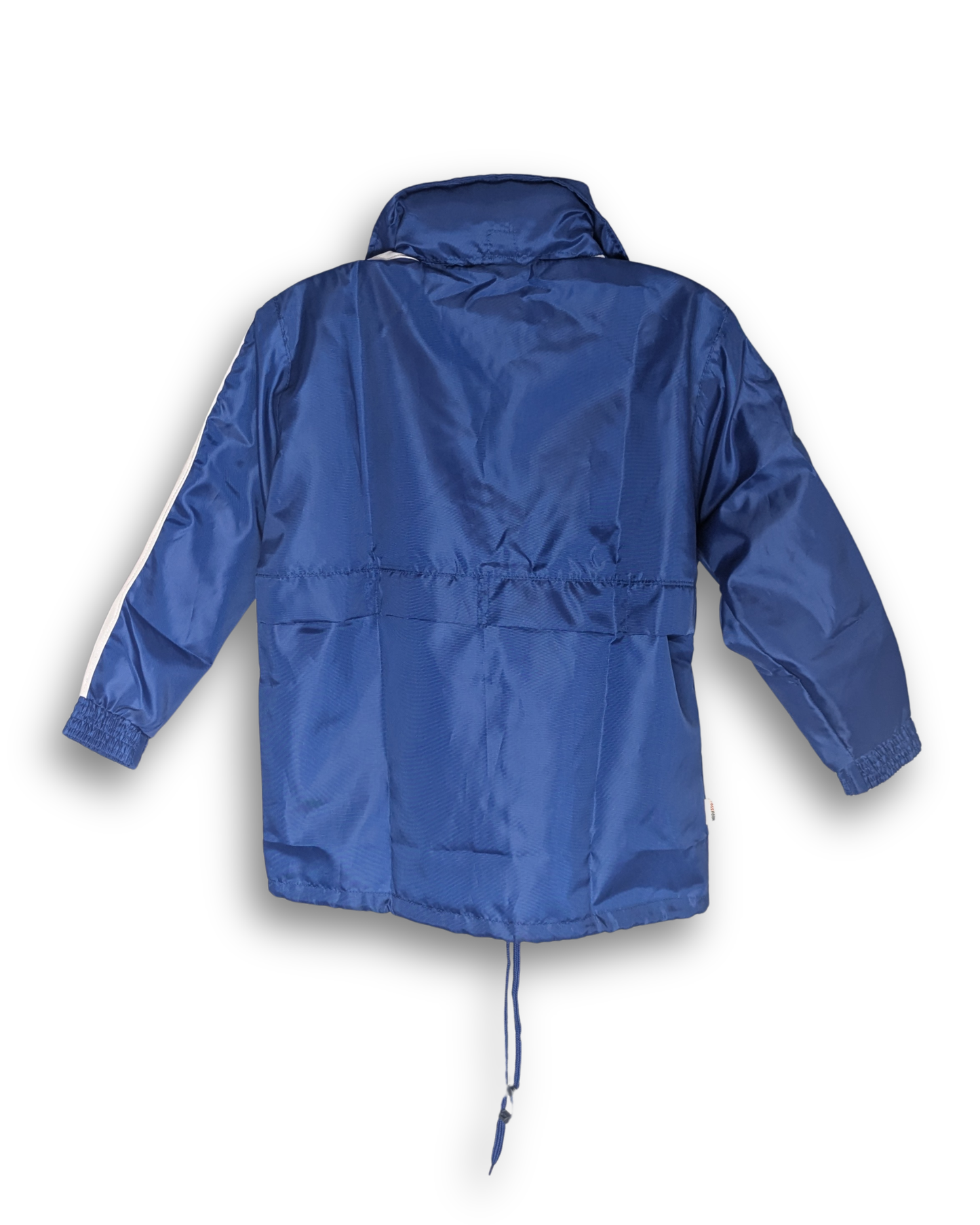 hintere ansicht regenjacke produktfoto. günstige kleidung. lagerverkauf. atmungsaktiv. regenjacke günstig.